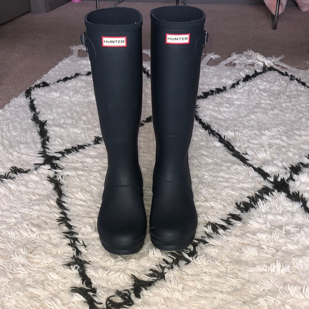 Hunter rain boots
